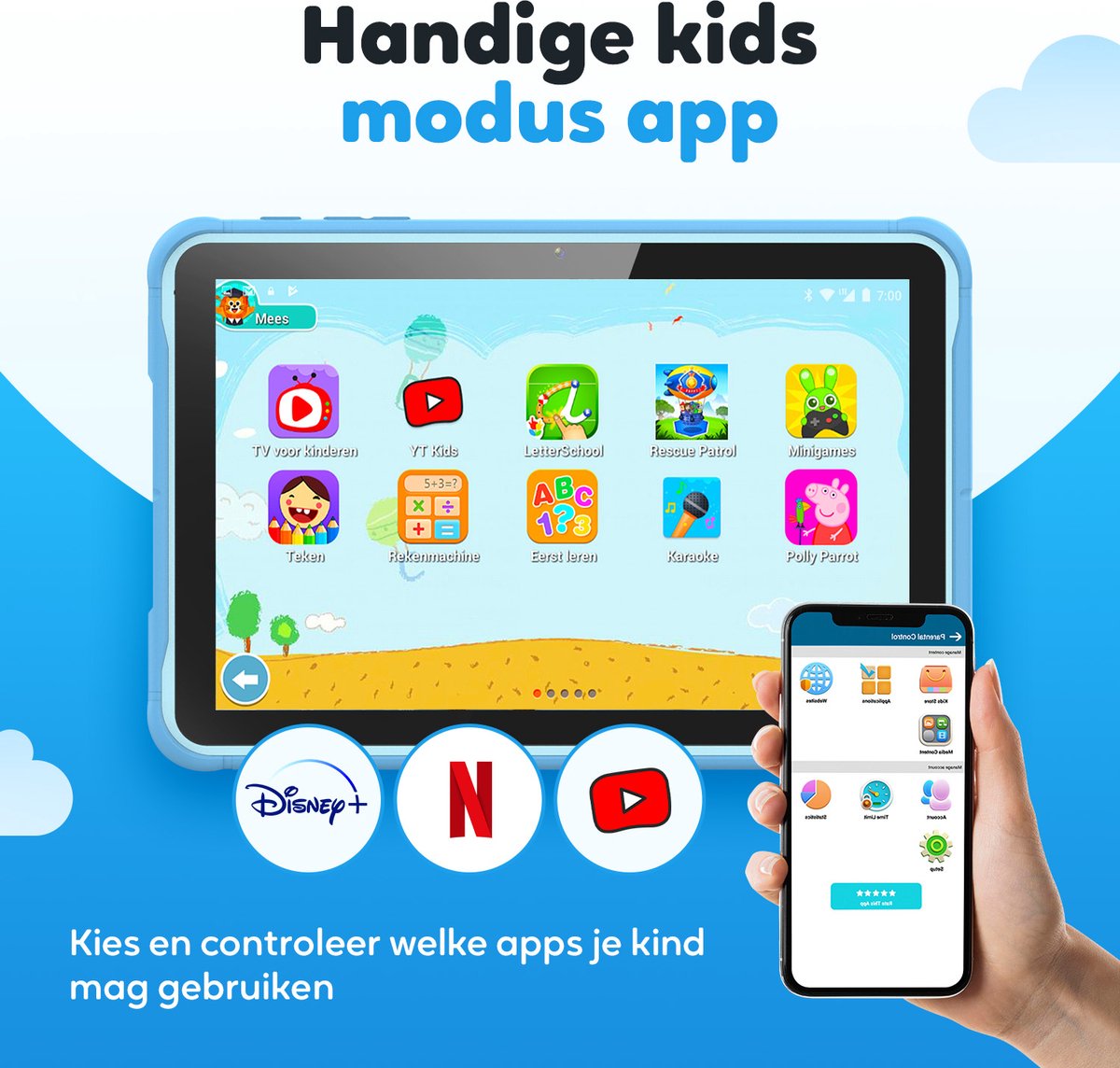 Spoused kindertablet 10 inch