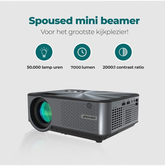 Spoused Beamer - Full-HD - Mini Beamer