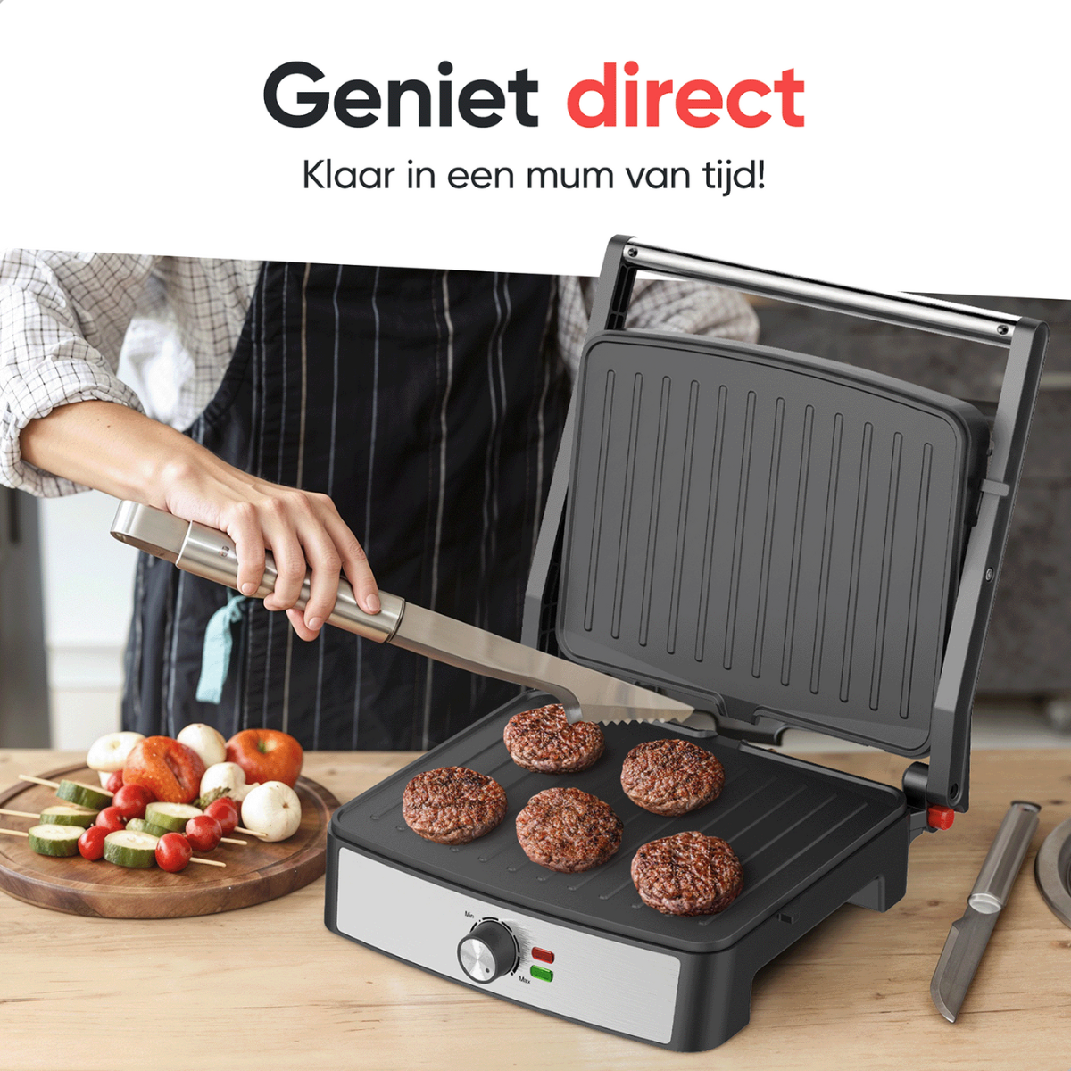 Kitchenwell Tosti apparaat