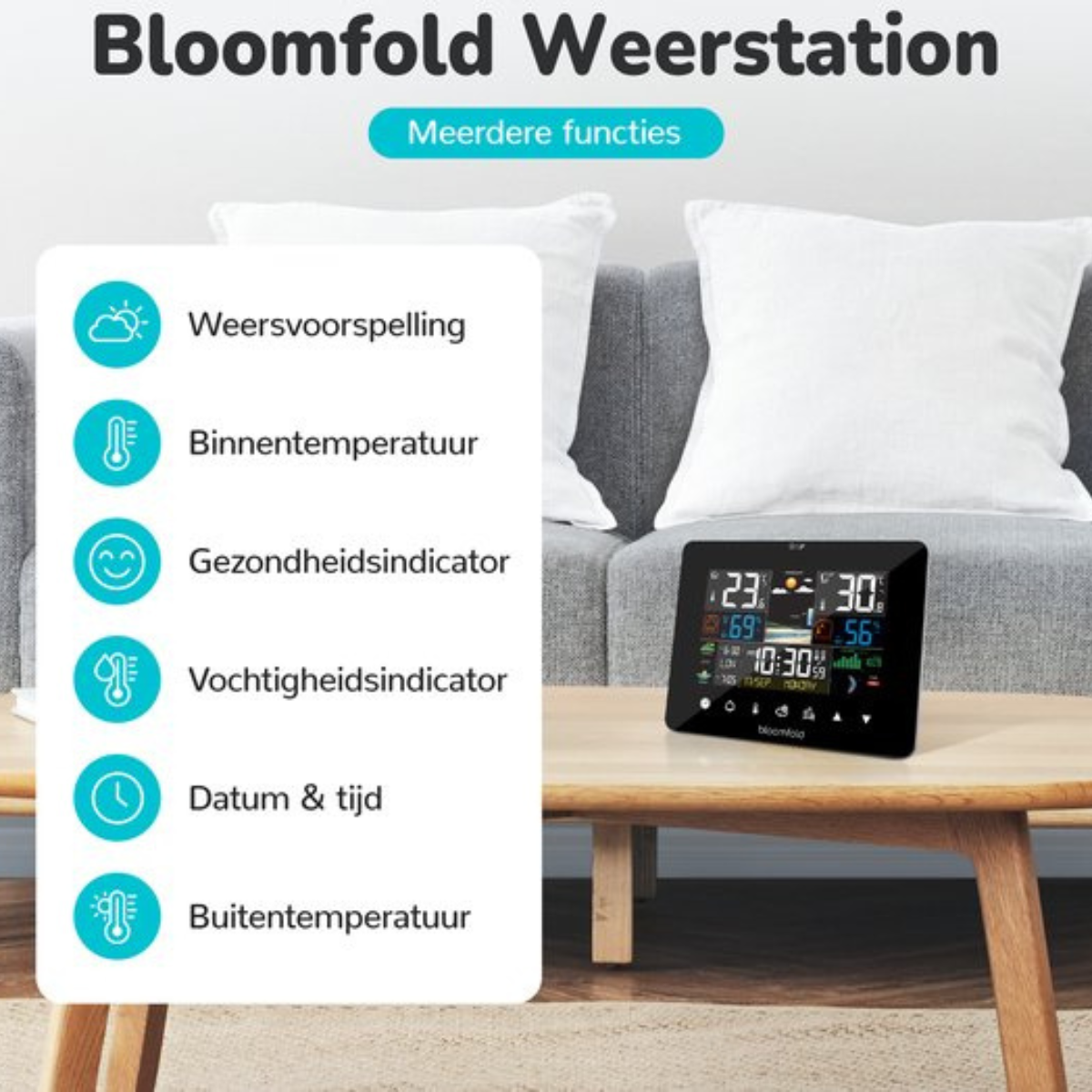 Bloomfold Weerstation - Hygrometer - BF100