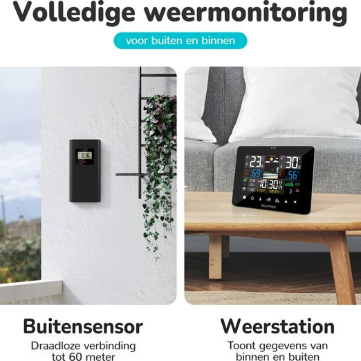 Bloomfold Weerstation - Hygrometer - BF100